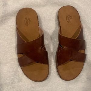 Chaco leather sandals 7.5